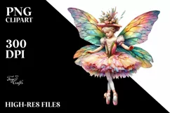 Baby Fairy Gavotte Dancer, PNG Product Image 3