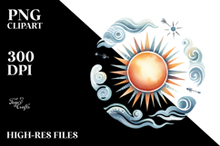 Simple Sun PNG Product Image 2