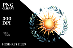 Simple Sun PNG Product Image 2