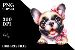 Cute French Bulldog with Big Eyes PNG Product Image 2