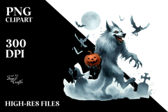 Funny Werewolf, Transparent PNG Product Image 2