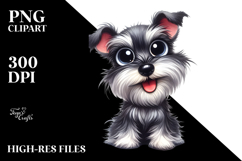 Crazy Looking Miniature Schnauzer Product Image 2