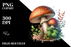 Pastel Mushroom PNG Product Image 2
