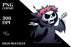 Playful Reaper Vector Art, Transparent PNG Product Image 2