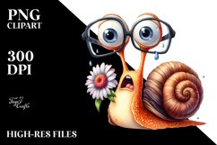 Expressive Snail with es and Confused Expression Product Image 1