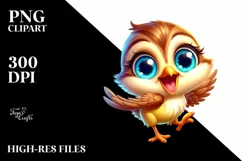 Colorful Baby Hummingbird Clipart Product Image 3