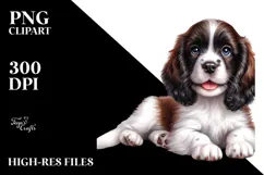 Baby English Springer Spaniel, High-Res PNG Product Image 2