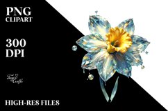 Shiny Narcissus | Sublimation | Clipart Product Image 3