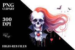 Vampire Skull Hair Pinocchio PNG Product Image 2