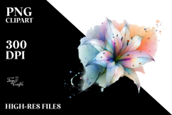Vibrant Lily Transparent PNG Product Image 2