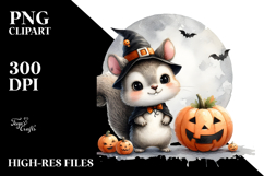 Cute Baby Squirrel on Star, Transparent PNG Product Image 2
