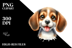 Happy Beagle PNG Product Image 2