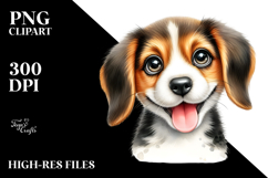 Happy Beagle PNG Product Image 2
