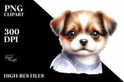 Cute Baby Dog PNG Product Image 1
