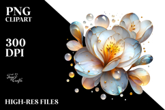 Abstract Glossy Freesia, Transparent PNG Product Image 2