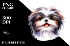 Cute Baby Shih Tzu, Transparent PNG Product Image 2