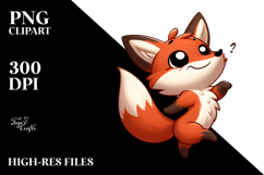 Sarcastic Fox Dancing PNG Product Image 2