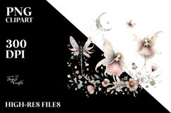 cute Fairy Clipart Product Image 3