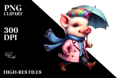 Expressive Baby Pig, Transparent PNG Product Image 2