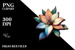 Stained Gardenia, High-Quality PNG Product Image 2