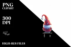 Cute Christmas Gnomes, High-Res PNG Product Image 3