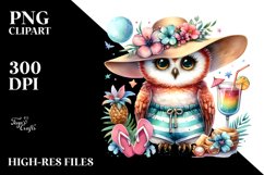 Vibrant Owl, Beakwear | Clipart Product Image 3