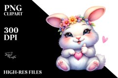 Vibrant Bunny Clipart Product Image 3
