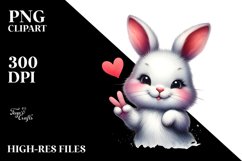 Vibrant Bunny Clipart Product Image 1