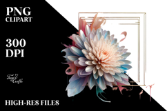 Glossy Chrysanthemum Made of , PNG Product Image 2