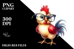 Baby Rooster Standing 2 Legs es Halloween Ghost Product Image 3