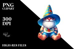 sSummer Gnome Azzure Shorts Tee Shirt | Sublimation | Product Image 3