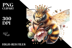 Adorable Baby Bee PNG Product Image 2