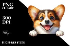 Crazy Pembroke Welsh Corgi Clipart Product Image 3