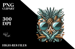 Retro Sunglasses PNG Product Image 2