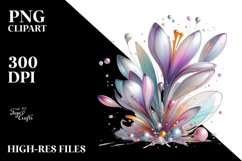 Pastel Shiny Crocus, High-Res PNG Product Image 1