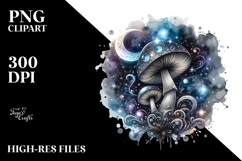 Shiny Mystical Mushroom PNG Product Image 2