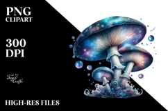Shiny Mystical Mushroom PNG Product Image 2