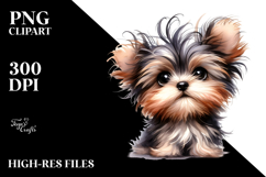 Expressive Baby Yorkipoo PNG Product Image 2