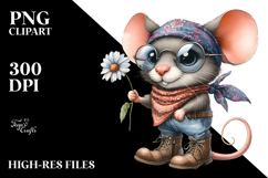 Expressive Mouse with Bandana and es Product Image 2