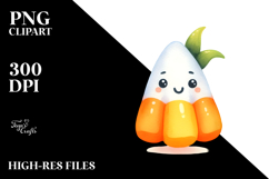 Funny Halloween Clipart PNG Product Image 2