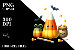 Funny Halloween Clipart PNG Product Image 2