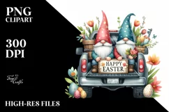 Easter Bunny Clipart |T-shirt, Mug PNG Product Image 8