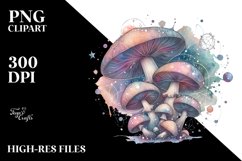 Pastel Mushroom, Transparent PNG Product Image 1