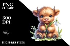 Highland Cow Snowdrop Product Image 1