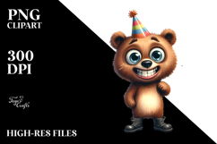 Goofy Bear with Party Hat and Boots Product Image 2