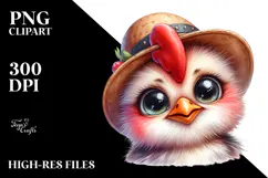 Funny Goofy Baby Macaw Clipart Product Image 2