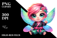 Vibrant Quirky Cute Baby Fary PNG Product Image 2