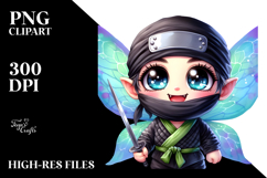 Vibrant Quirky Cute Baby Fary PNG Product Image 2