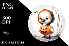 Retro Baby Swan PNG Product Image 2