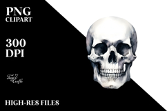 Funny Skull, High-Res Watercolor Product Image 2